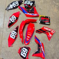 Kit plastiche honda crf sella 250 450 2019/22