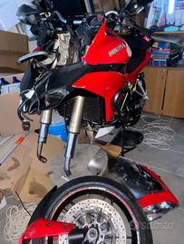Multistrada 1200 incidentata
