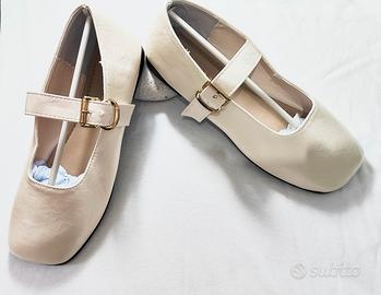 Scarpe da ballerina - Taglia 36 - Bianco