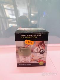 Mini Tritatutto Elettrico USB – Robot da Cucina
