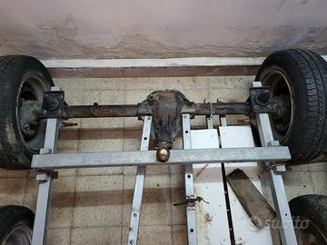 Carrellino con ponte e differenziale