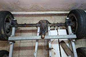 Carrellino con ponte e differenziale