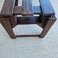 Panchina in pallet da giardino