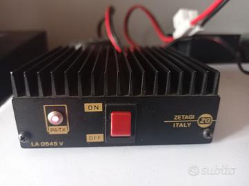 AMPLIFICATORE ZETAGI Mod. LA0545V –VHF 140-160 Mhz