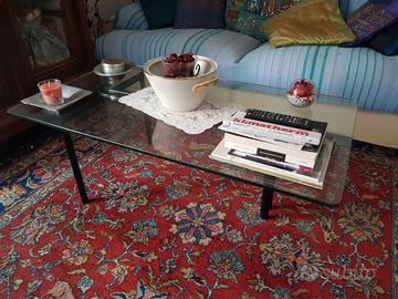 Tavolino da salotto di cristallo con base in ferro - Arredamento e  Casalinghi In vendita a Firenze