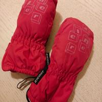 Guanti neve bimba fucsia