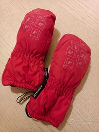 Guanti neve bimba fucsia