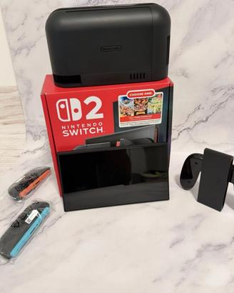 Nintendo Switch 2 con Joy-Con e Dock