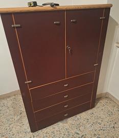 4 Armadi modernariato  