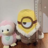 Peluche pinguino e Minions