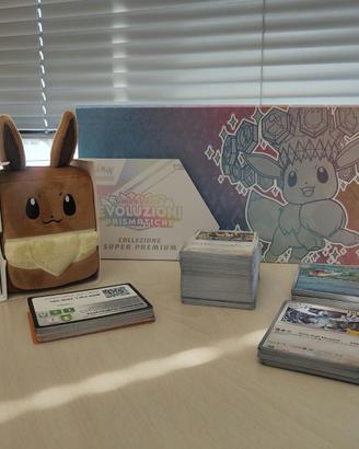 Lotto pokémon: accessori upc + carte varie
