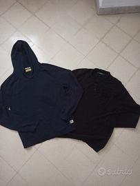 una felpa + una maglia entrambe 14 anni ragazzo