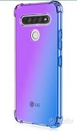 COPERTURA PER TELEFONO LGK61 BLU/VIOLA
