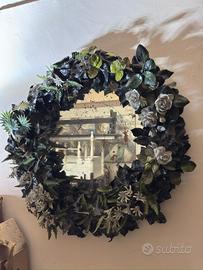 Specchio Antico a Ghirlanda Epoca 1900