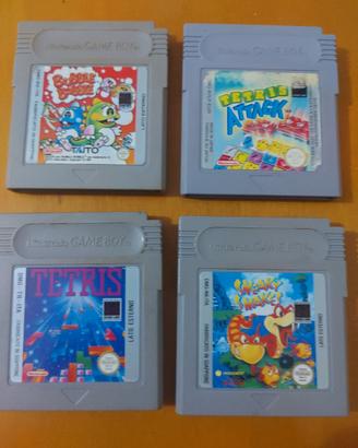 Giochi game boy, Bubble Bubble, Tetris, T