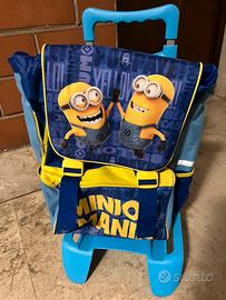 Zaino con carrellino