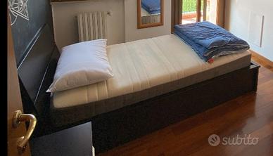 Letto Herdla Ikea nero