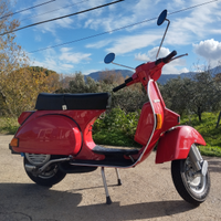 Vespa px 150 arcobaleno targa oro fmi storica
