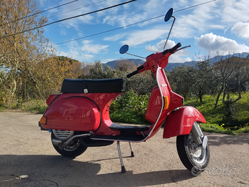 Vespa px 150 arcobaleno targa oro fmi storica