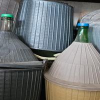 Damigiane per olio, vino o altro liquido