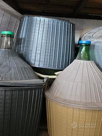 Damigiane per olio, vino o altro liquido