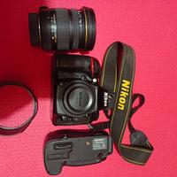 reflex Nikon d 7100 obbiettivo  17 50 