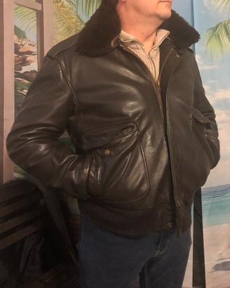 Schott NYC 684SM Steerhide Bomber Flight Jacket