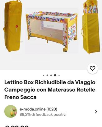 Culla da campeggio