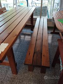 panca in legno 
