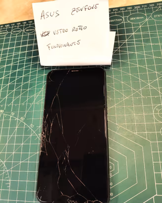 Asus Zenfone-FUNZIONANTE-Vetro rotto