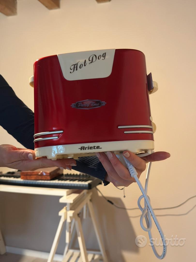 Macchina per hot dog, Hot dog maker Party Time, Ariete 206 Rosso