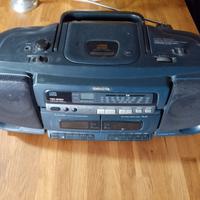 Aiwa CSD-SR510 Boombox Doppia Cassetta Rec CD AMFM