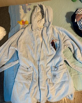 Accappatoio Disney Frozen 5-6 anni nuovissimo