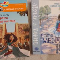 2 libri  per 8 e 9 anni al femminile