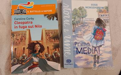 2 libri  per 8 e 9 anni al femminile
