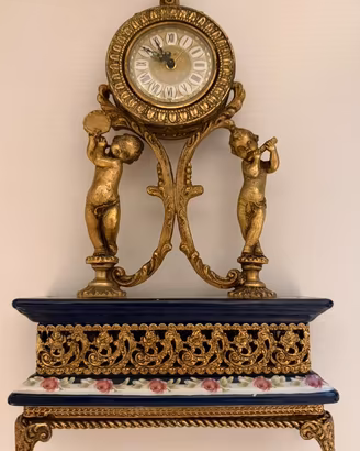 Orologio da tavolo vintage stile luigi XVI