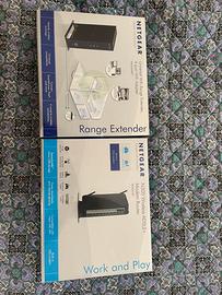 Modem Router Netgear + Extender