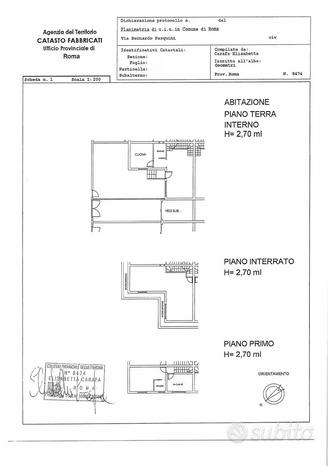 Rustico/Casale/Corte Roma [V07/25VRG] (Infernetto)