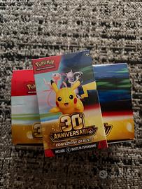 Bundle 30th anniversario pokemon