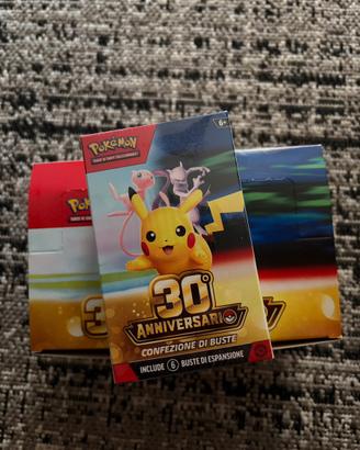 Bundle 30th anniversario pokemon