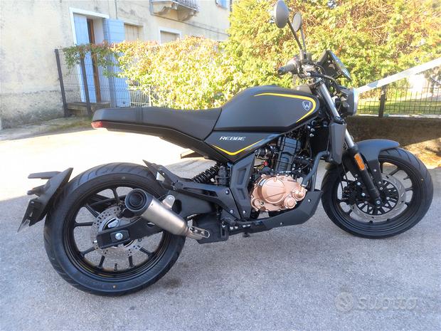 NUOVA NAKED WOTTAN REBBE 125cc A LIQUIDO BLAK