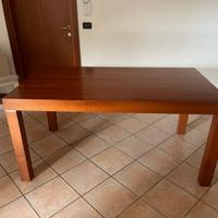 Tavolo da pranzo legno massello di ciliegio