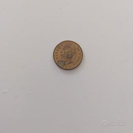 20 Lire 1882 Umberto I copia moneta tappabuchi