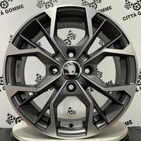 4 CERCHI IN LEGA SKODA CITIGO DA 15 NUOVI