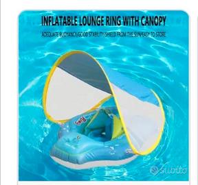 Salvagente Neonato con parasole UPF50+