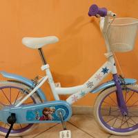 Bici bimba misura 16 Disney Frozen 