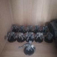 miniature Space Marines per Warhammer 40K