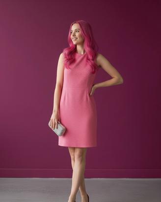 ABITO FUCSIA PAILLETTES