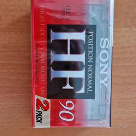 Sony HF 90 Cassetta audio Type I IEC I Normal Pos.