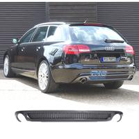 DIFFUSORE PER AUDI A6 C6 4F AVANT SEDAN 08-11 LOOK